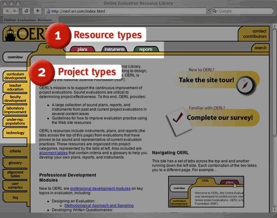 Screenshot displaying home page.
